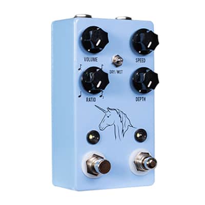 JHS Unicorn V2 Univibe w/ Tap Tempo Guitar Pedal image 2