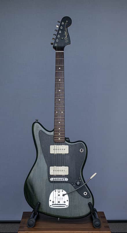Fender Thurston Moore Artist Series Signature Jazzmaster 2014 - Forest Green Transparent