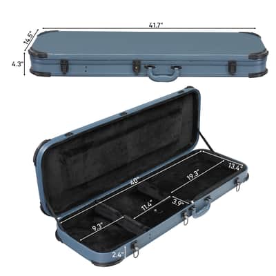 🎸Electric Guitar Hard Case Made with a Plush interior🎸 (Fender Telecaster & Stratocaster, Gibson Les Paul & SG, Ibanez) image 7