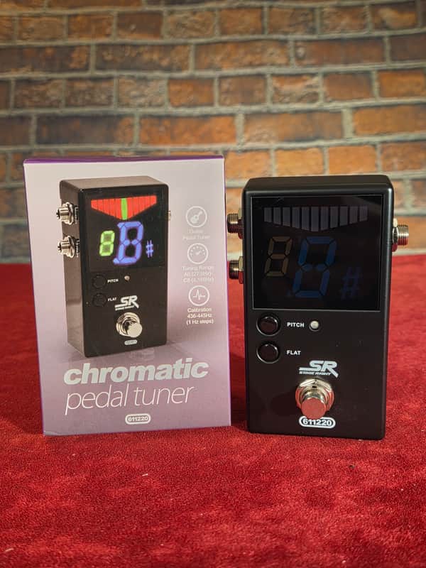 Monoprice Stage Right 611220 Chromatic Pedal Tuner w/ Original Box image 1