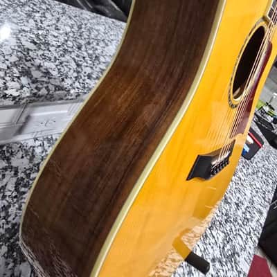 Taylor DN Custom Madagascar Rosewood/Adirondack 300HRS Dr. Herringbone image 9