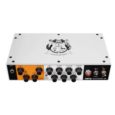 New Orange Gain Baby 100 2-Channel 100-Watt Guitar Amp Head - White, Help Support Small Business, Shop Here! image 5