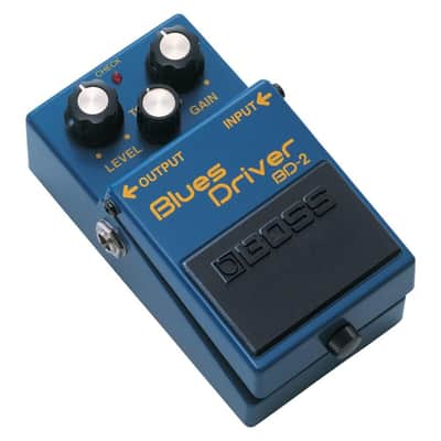 Boss BD-2 Blues Driver Guitar Effects Pedal Bundle with Boss DS-1 Distortion Pedal, 2 Strukture 6" Right Angle Patch Cables, 12 Guitar Picks & Polishing Cloth – Classic Tone & Versatility image 3