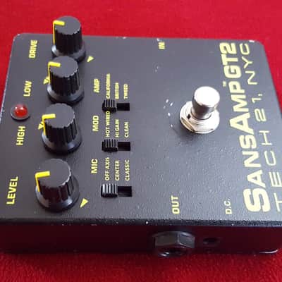Tech 21 SansAmp GT2 1993 - Present - Black image 3