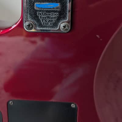 Charvel Model 4 – Late 1980s – Cherry Metallic – KH20 EMG Pickups – Excellent Player image 10