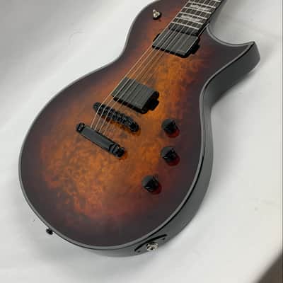 ESP E-II Eclipse Tiger Eye Sunburst Quilted Maple Electric Guitar + Case EII E II EC QM - B-Stock image 11