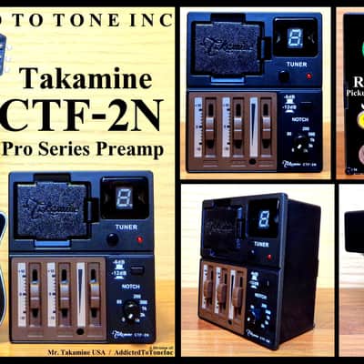 Takamine Pro Series CTF-2N FET Circuitry Preamp / TP0895 / New OEM Part Bild 9