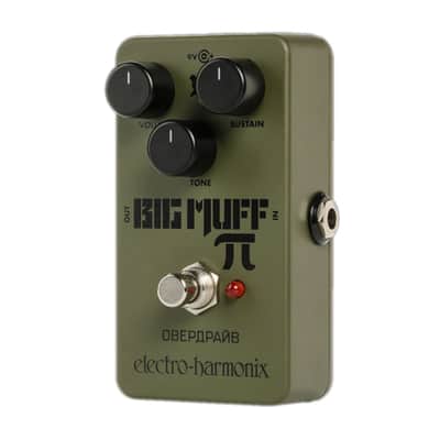 Electro-Harmonix Green Russian Big Muff Fuzz Pedal - Open Box image 1