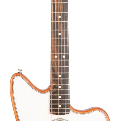 2021 Fender American Acoustasonic Jazzmaster, Arctic White, US216XXXX image 6
