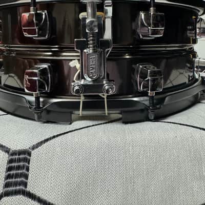 Yamaha SD-455SG - Steve Gadd Custom Model 14”x5.5” Black Nickel over Brass Snare image 3