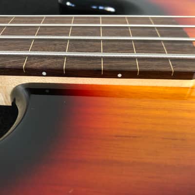 Harley Benton JB-40FL SB FRETLESS Sunburst 4-String Bass image 13