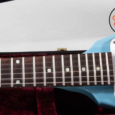 2023 Gibson Custom Shop Limited Run 70s Flying V VOS Maui Blue OHSC COA image 5