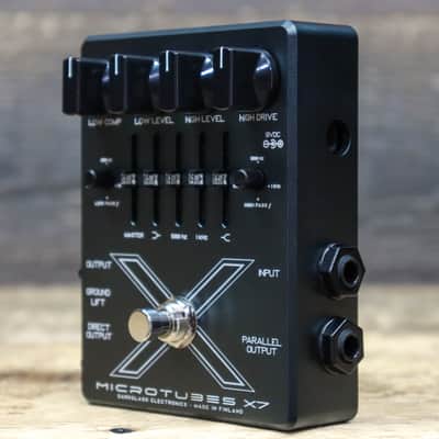 Darkglass Electronics Microtubes X7 Graphic EQ Bass Drive/Preamp Effect Pedal image 2