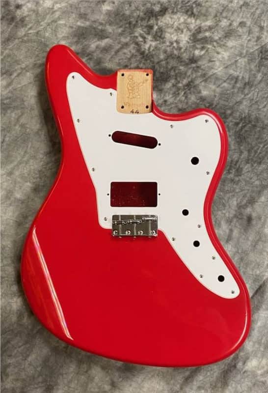 Warmoth Jazzmaster body w/ universal rout set up for 22.5" scale Fender neck image 1