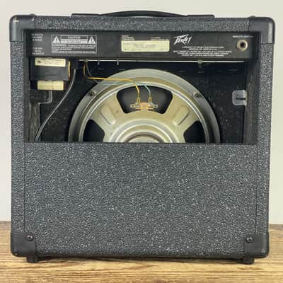 Peavey Vintage Audition 110 25-Watt 1x10" Guitar Combo 1980s - Black with Blue Stripe image 4