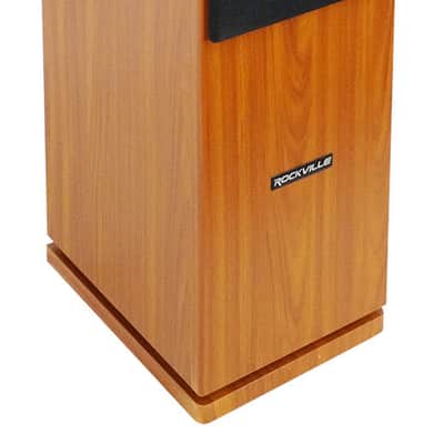 (2) Rockville RockTower 68C Classic Home Audio Tower Speakers Passive 8 Ohm image 4