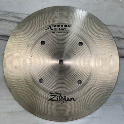 Zildjian 13" A Series Quick Beat Hi-Hat Cymbals (Pair) top 1986 - 2008 - Traditional image 4