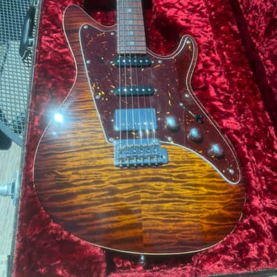 Grosh Guitars 30th Anniversary Superjet 2024 - Golden Eye Burst image 1