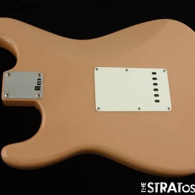 Fender Custom Shop 58 C/R Strat TCP LOADED BODY Stratocaster Dirty Shell Pink. image 4