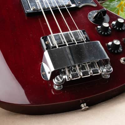 Greco EB-720 1975 - Wine Red - Long Scale image 5