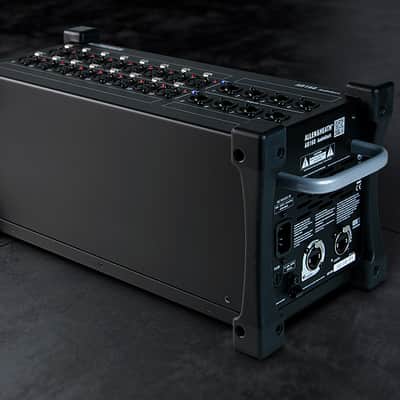 Allen & Heath AB-168 16-Channel Portable AudioRack Stage Box New- Black image 2