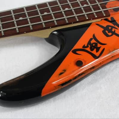 Custom Painted 2019 Ibanez Gio SGR 200B With Light Relic and Graphics image 16