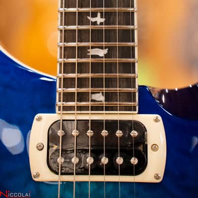 PRS SE CUSTOM 24-08 Quilt Lake Blue image 12