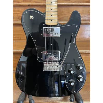 SECONDHAND Fender Classic Series '72 Deluxe Telecaster with Trem (Special Run) 2009 - Black image 1