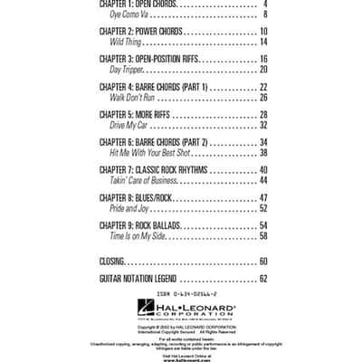 Hal Leonard Rock Guitar Method image 3