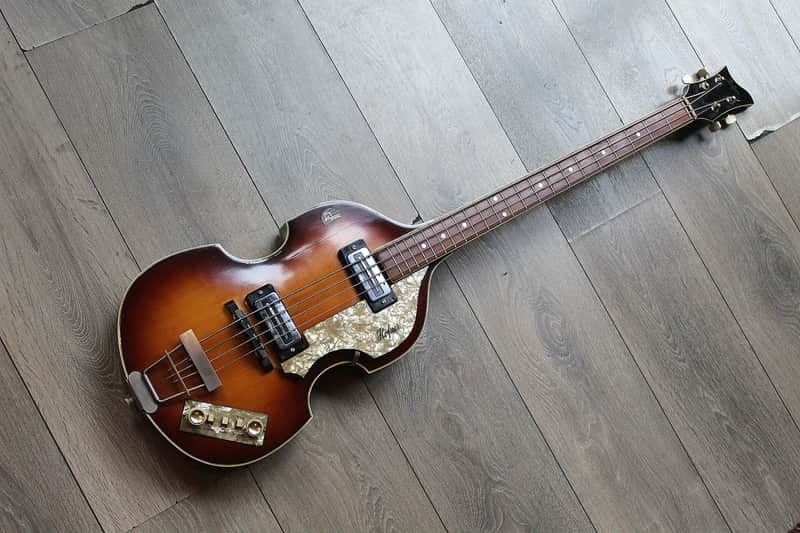 HOFNER Violin Bass 500/1 1988-1991 with HARDCASE image 1