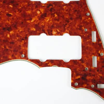 1963 Vintage Fender Jazzmaster Tortoiseshell Pickguard w/Original Metal Shield USA 1960s Pre-CBS L-Series image 4