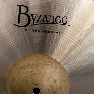 Meinl 15" Byzance Traditional Polyphonic Hi-Hat Cymbals image 5