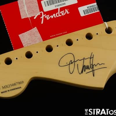 Fender Jimmie Vaughan Stratocaster Strat NECK Guitar JV Maple image 6
