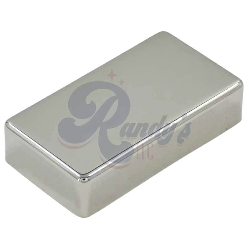 Advanced Plating 1908N Humbucker Pickup Cover (No Holes) - Fits Gibson®-Nickel image 1