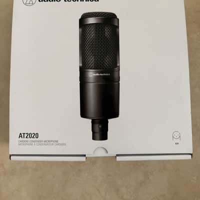 Audio-Technica AT2020 Large Diaphragm Cardioid Condenser Microphone 2010s - Black image 1