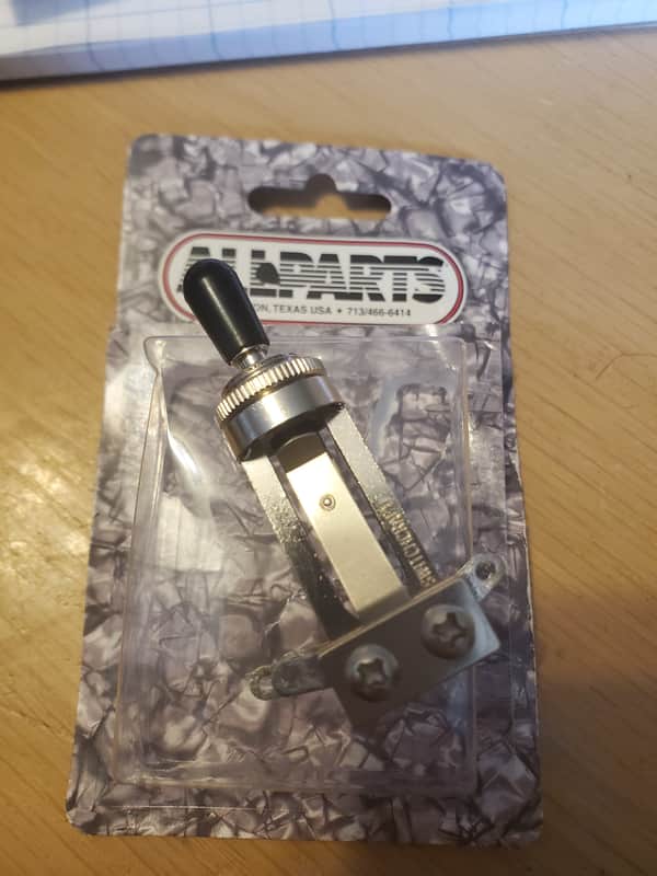 Allparts Switchcraft Straight Toggle Switch image 1