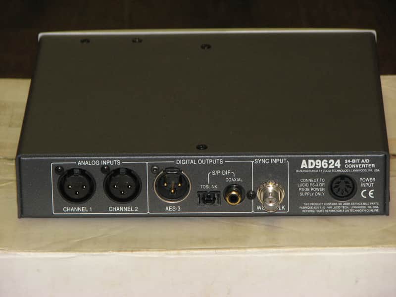 Lucid AD 9624 24-Bit A/D Converter | Reverb