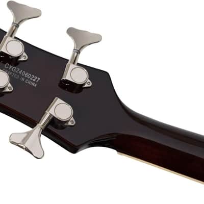 Gretsch Streamliner Jet Club Single-cut Electric Bass Guitar - Vintage White image 7