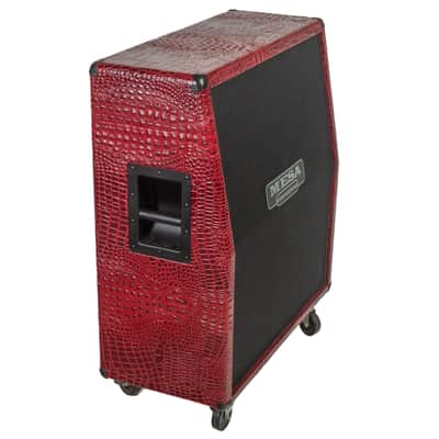 Used Mesa Boogie 4X12 4FB Antique Red Crocodile image 2
