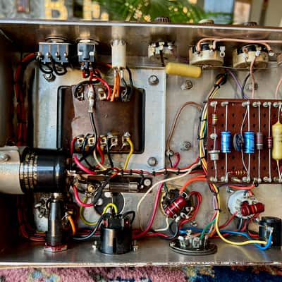 1965 Marshall JTM45 MkII Lead White Panel 50W Plexi image 20