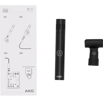 AKG C151 Small Diaphragm Cardioid Condenser Microphone Studio Recording Mic image 7