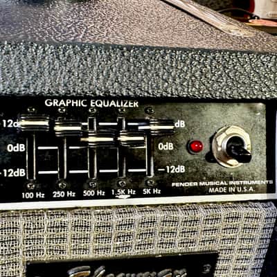 Fender SHOWMAN COMBO 1x15 “ 200 Watts Solid State 1982-1983 Paul Rivera Era Super Rare image 14