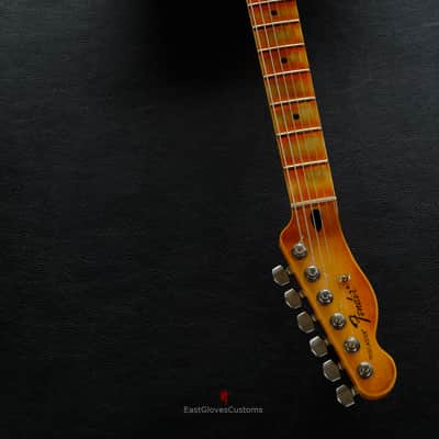Fender Telecaster Sunburst Left Handed Heavy Aged Relic (RARE) image 14