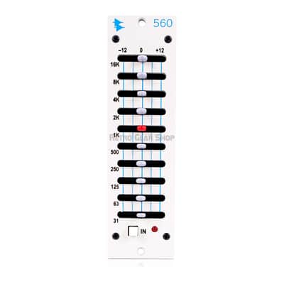API 560 Special Edition Cream 500 Series 10-Band Graphic EQ Equalizer Module Mint image 2