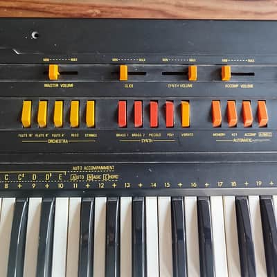 Eko Pony Synth 1982, analog vintage synthesizer. image 3