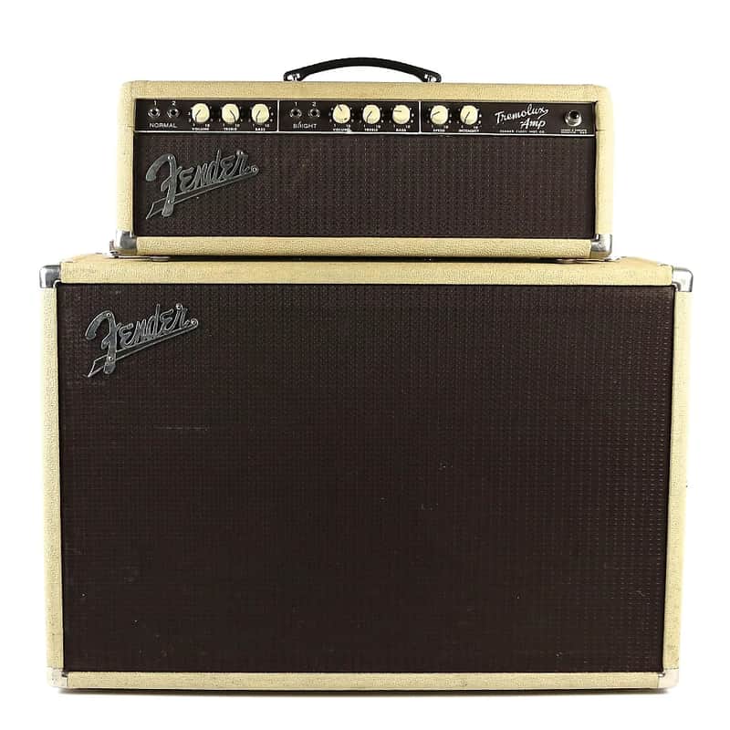 Fender Tremolux 6G9-A 30-Watt 1x10" Piggyback Guitar Amp 1960 - 1963 image 1