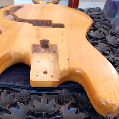 Vintage P Bass Guitar Body Project 60s 70s image 4