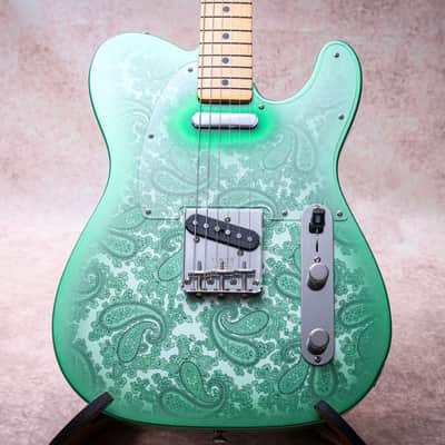 FENDER USA Custom Shop 68 Reissue Telecaster NOS "Green Paisley + Maple" (2025) image 5