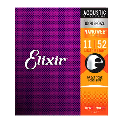 11027 Nanoweb 11/52 Custom Light Elixir image 7