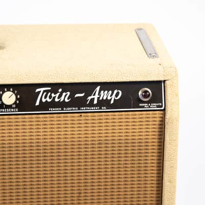 Fender Twin-Amp Owned by Brian Setzer image 5
